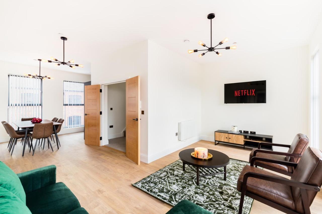 Sydenham Place - Birmingham City Centre Jewellery Quarter - A Trio Of Premium High End Town/Penthouses - 4 Bedrooms & Secure Ev Parking المظهر الخارجي الصورة